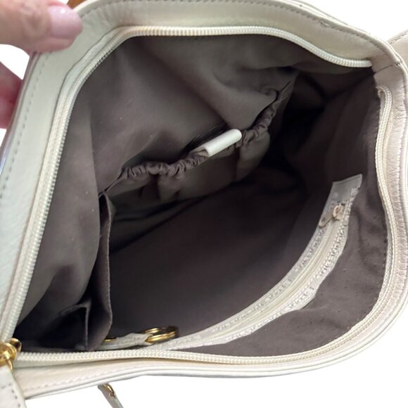 STONE MOUNTAIN Vintage Hobo Shoulder Bag Multiple Openings Pockets Excellent! - Picture 5 of 9